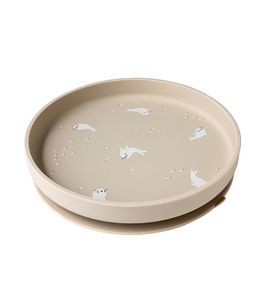 EDDA Силиконовая тарелка на присоске, Тюлень SSP07-01006 EDDA Силиконовая тарелка на присоске, Тюлень SSP07-01006