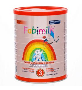 Fabimilk 3 Сухой молочный напиток, 900г