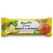 Fleur Alpine - батончик из тропических фруктов Манго - Ананас, 20 гр.