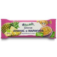 Fleur Alpine - батончик из тропических фруктов Ананас - Маракуйя, 20 гр.