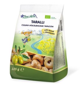 Fleur Alpine - сушки итальянские Органик "Таралли с фенхелем"