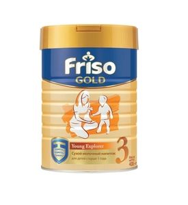 Сухой молочный напиток Friso Фрисолак 3 Gold (400гр)