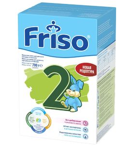 Сухая последующая молочная смесь Frisolac Фрисолак 2 (700гр)