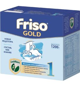 Friso 1 GOLD, 1200г Новая рецептура