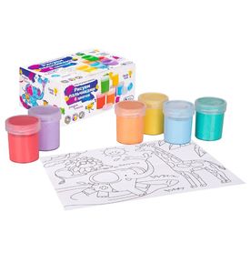 GENIO KIDS Набор для детского творчества Рисуем пальчиками, 6 цветов	 TA1416