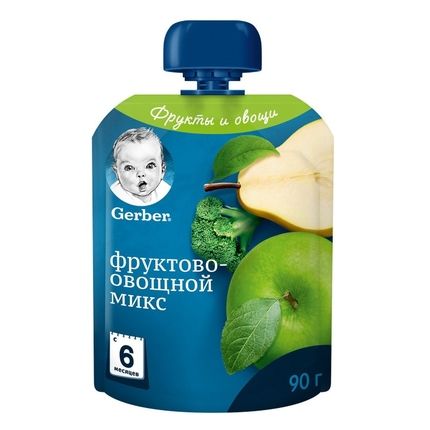 Gerber® Фруктово-овощной микс, 90гр