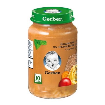 Gerber® Лакомство по-итальянски, 200гр