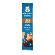 Gerber® DoReMi® Фруктово-злаковый батончик с вишней и бананом, 25гр