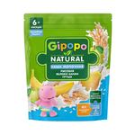 GIPOPO Каша пауч молочная Рисовая яблоко банан груша 200г