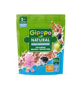 GIPOPO Каша пауч молочная Гречневая 200г