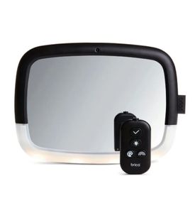 Brica munchkin зеркало контроля за ребёнком в автомобиле Night Light Baby In Sight Pivot Mirror