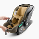 Happy Baby Автокресло "SAFER PRO" (warm grey & yellow)