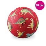Crocodile Creek Мяч 7'/ Динозавры, красный 2167-4