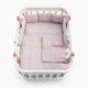 Happy Baby, Комплект постельного белья (розовый) 87539