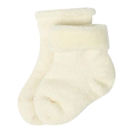 OLANT BABY носки шерсть плюш, молочный NPML-001