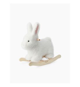 Happy Baby 91034, Игрушка-качалка BUNNY (white)