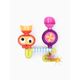Happy Baby 32005, Набор игрушек для ванной EUREKA (orange)