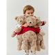 Happy Baby 330685, Плюшевый Мишка TEDDY BEAR (red)