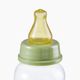 Happy Baby 10018, Бутылочка для кормления с латексной соской 250 мл. (cherry)