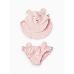 Happy Baby 50650, Комплект для девочек: панама и плавки (pink)