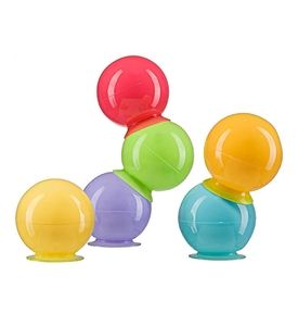 Happy Baby Набор ПВХ-игрушек для ванной IQ-BUBBLES 32017