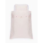 Happy Baby 87535, Комплект постельного белья (наволочка + пододеяльник) (pink&white)