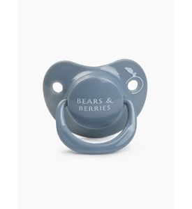 Happy Baby 13008/1, Соска-пустышка силиконовая симметричной формы, 12-24 (steel)