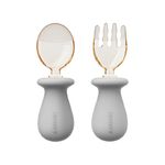 HEORSHE  Набор «Ложечки и вилочки из PPSU» (HOS-02-021(G)) Grey