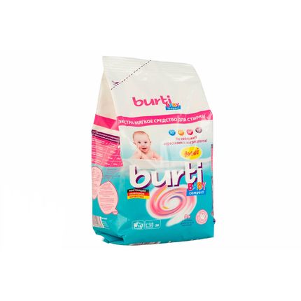Концентрированный стиральный порошок Burti Compact Baby для детского белья 0,9 кг