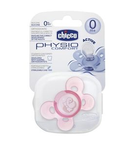 Пустышка Chicco Physio Comfort ортодоническая силикон, с 0 мес