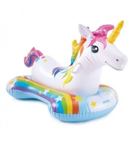 Intex 57552 Надувная игрушка-наездник "Единорог" 163х86см
