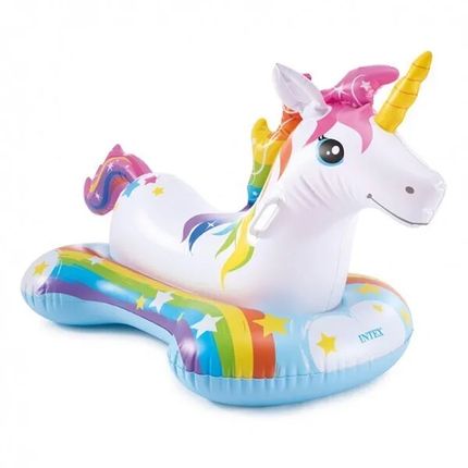 Intex 57552 Надувная игрушка-наездник "Единорог" 163х86см