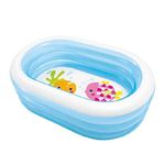 Intex 57482 Надувной бассейн овальный 163х107х46см