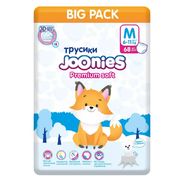 JOONIES Premium Soft Подгузники-трусики M (6-11 кг), MEGA PACK 68 шт.