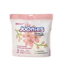 JOONIES LUXE Гигиенические трусики для женщин, M/L (60-100) 3 шт. JOONIES LUXE Гигиенические трусики для женщин, M/L (60-100) 3 шт.
