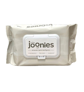 JOONIES  Влажная туалетная бумага с молочной кислотой и пантенолом, 96шт.  240101