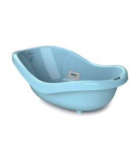 Kidwick KW210206 Ванночка для купания Дони с термометром, голубой/т.голубой