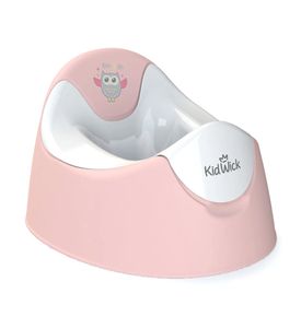 Kidwick KW090301 Горшок туалетный Трио, розовый/белый