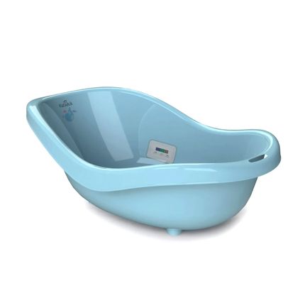 Kidwick KW210206 Ванночка для купания Дони с термометром, голубой/т.голубой