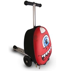 Самокат - чемодан Monster Red 15