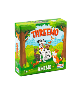 KONIK GAMES Детская настольная карточная игра - ТРИМО АМИМО KG0005 KONIK GAMES Детская настольная карточная игра - ТРИМО АМИМО KG0005