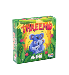 KONIK GAMES Детская настольная карточная игра - ТРИМО АНИМО KG0004 KONIK GAMES Детская настольная карточная игра - ТРИМО АНИМО KG0004