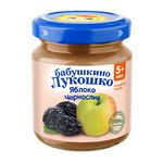 Бабушкино Лукошко Пюре из яблок и чернослива, без сахара (100гр)