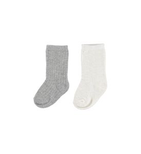 Mayoral 9536/56 Комплект 2 ед: носки Цвет: Белый/Серый