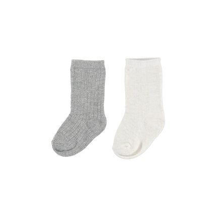 Mayoral 9536/56 Комплект 2 ед: носки Цвет: Белый/Серый