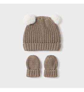 Mayoral 9766/73 Комплект 2 ед. Шапка, варежки цвет: коричневый