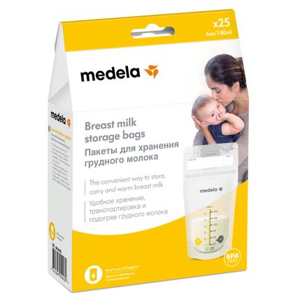Medela Пакеты одноразовые для хранения грудного молока (25шт)