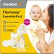 Medela Harmony Essentials Pack ручной двухфазный молокоотсос с соской , и набором аксессуаров
