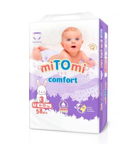 miTOmi Comfort Трусики M (6-10кг) 58шт.