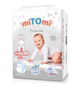 miTOmi Premium Трусики M (6-10кг) 58шт.